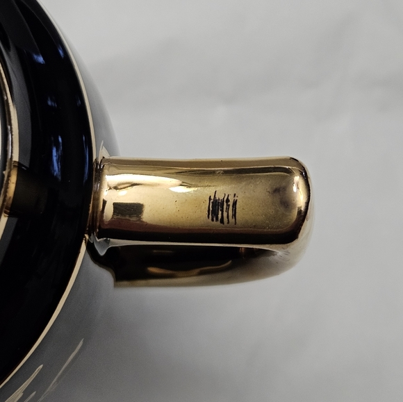 Gibsons, antique, hand-painted Teapot - Picture 11 of 11